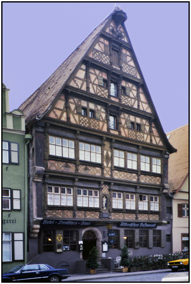 52 Top Photos Dinkelsbühl Deutsches Haus Hotel Hezelhof